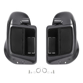 HR3 Gauntlet Gray Metallic Vented Lower Fairing Kit For Harley Touring models 2014-2024